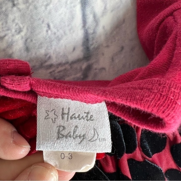 Haute Baby dress swaddle size 0-3 months... boutique high quality dress - Picture 4 of 6